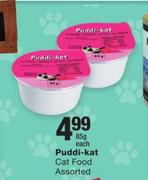 Puddi Kat Cat Food Assorted-85g Each