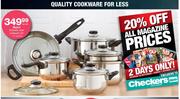 Majore Stainless Steel Cookware Set 12 Piece-Per Set
