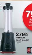 Platinum Sport Blender-350W