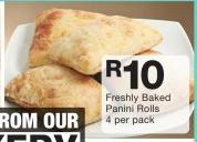 Freshly Baked Paini Rolls-4kg Per Pack