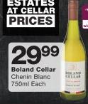 Boland Celler Chenin Blanc-750ml Each
