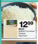 Meze Grated Parmesan Cheese-40g