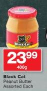 Black Cat Peanut Butter-400g