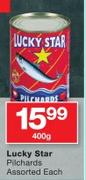 Lucky Star Pilchards Assorted-400g