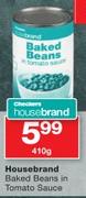 Housebrand Baked Beans In Tomato Sauce-410g