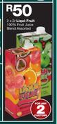 Liqui Fruit 100% Fruit Juice Blend-2x2Ltr