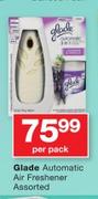 Glade Automatic Air Freshener-Per Pack