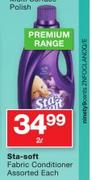 Sta-Soft Fabric Conditioner-2Ltr