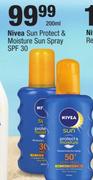 Nivea Sun Protect & Moisture Sun Spray SPF30-200ml