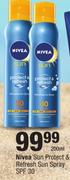 Nivea Sun Protect & Refresh Sun Spray SPF30-200ml