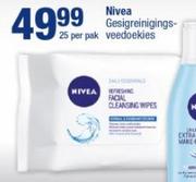 Nivea Gesigreinigings-Veedoekies-25's Per Pak