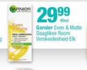 Garnier Even & Matte Daaglikse Room Verskeidenheid-40ml Elk