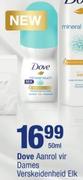 Dove Aanrol Vir Dames Verskeidenheid-50ml Elk