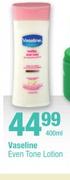 Vaseline Even Tone Lotion-400ml