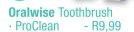 Oralwise Toothbrush ProClean