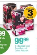 Garnier Color Sensation Hair Colour Assorted-3's