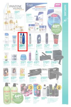 Checkers Western Cape : Health & Beauty (25 Sep - 08 Oct 2017), page 5