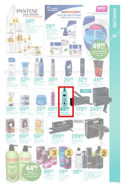 Checkers Western Cape : Health & Beauty (25 Sep - 08 Oct 2017), page 5