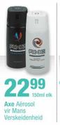 Axe Aerosol For Men-150ml Each