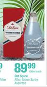 Old Spice After Shave Spray-100ml Each