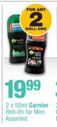 Garnier Roll On For Men-2x50ml