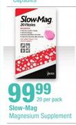 Slow-Mag Magnesium Supplement-20 Per Pack