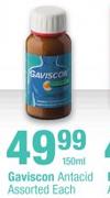 Gaviscon Antacid Assorted-150ml Each