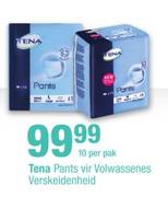 Tena Pants vir volwassenes verskeidenheid-10 Per pak