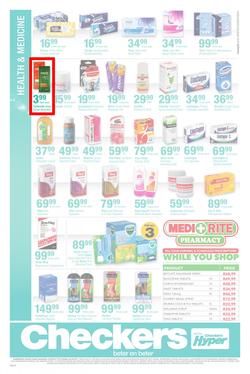Checkers Western Cape : Health & Beauty (25 Sep - 08 Oct 2017), page 8
