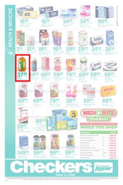 Checkers Western Cape : Health & Beauty (25 Sep - 08 Oct 2017), page 8