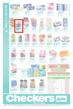 Checkers Western Cape : Health & Beauty (25 Sep - 08 Oct 2017), page 8