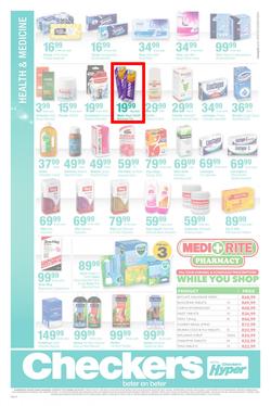 Checkers Western Cape : Health & Beauty (25 Sep - 08 Oct 2017), page 8