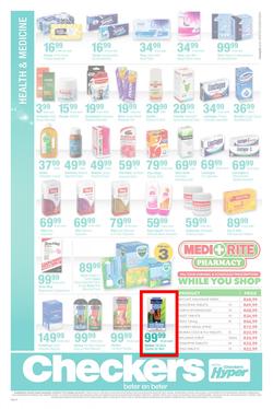 Checkers Western Cape : Health & Beauty (25 Sep - 08 Oct 2017), page 8