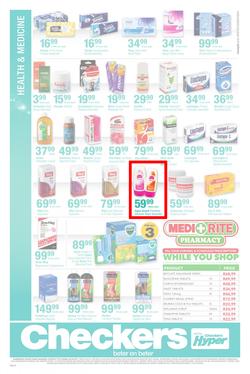 Checkers Western Cape : Health & Beauty (25 Sep - 08 Oct 2017), page 8
