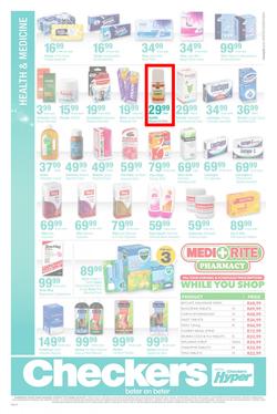 Checkers Western Cape : Health & Beauty (25 Sep - 08 Oct 2017), page 8