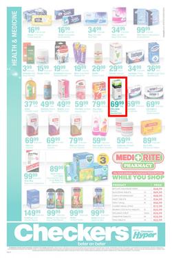 Checkers Western Cape : Health & Beauty (25 Sep - 08 Oct 2017), page 8