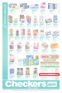 Checkers Western Cape : Health & Beauty (25 Sep - 08 Oct 2017), page 8