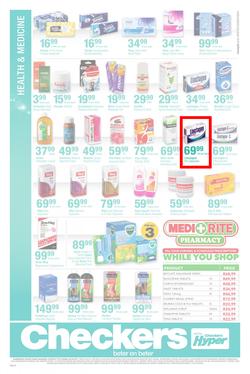 Checkers Western Cape : Health & Beauty (25 Sep - 08 Oct 2017), page 8