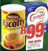 Nescafe Ricoffy Instant Coffee & Nestle Cremora Coffee Creamer-For Both