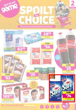 Game Western Cape Food : Spoilt For Choice (6 May  - 19 May 2020), page 1
