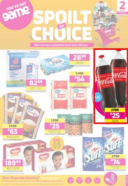 Game Western Cape Food : Spoilt For Choice (6 May  - 19 May 2020), page 1