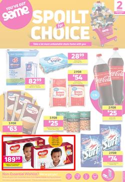 Game Western Cape Food : Spoilt For Choice (6 May  - 19 May 2020), page 1