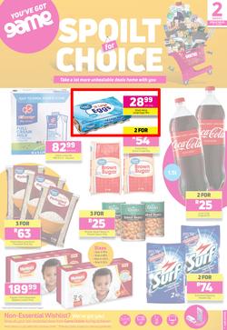 Game Western Cape Food : Spoilt For Choice (6 May  - 19 May 2020), page 1