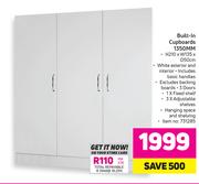 Special Built In Cupboards 1350mm H210 x W135 x D50cm m.guzzle .za