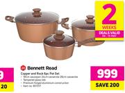 Bennett Read Copper & Rock 6Pc Pot Set