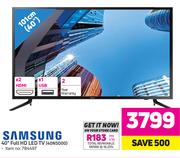 Samsung 40" Full HD LED TV 40N5000
