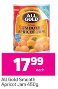 All Gold Smooth Apricot Jam-450g