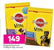 Pedigree Dog Food Assorted-3.5/4Kg Each