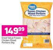 Great Value Frozen Mixed Portions-5Kg