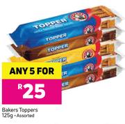 Bakers Toppers Assorted 125g-For Any 5
